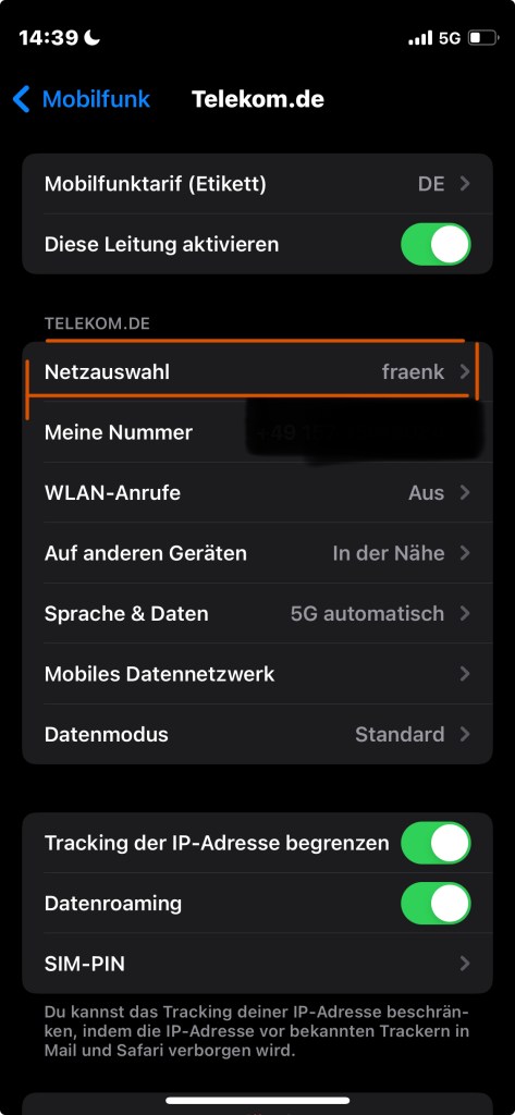 首先點選電信服務業者